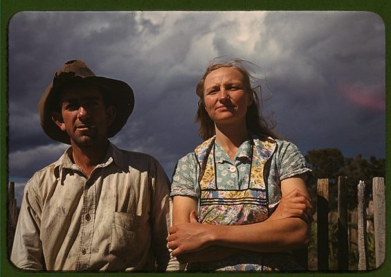 Farming couple