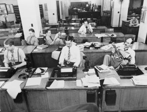 journalist desks