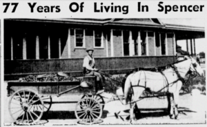 Sunday Times Exert "77 Years of Living in Spencer"