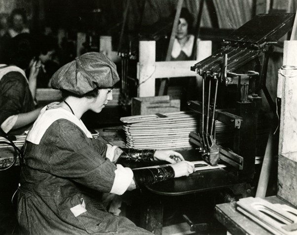 Woman working 