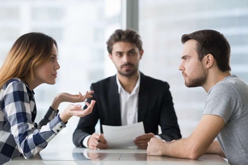 Executor with beneficiaries, arguing about a will